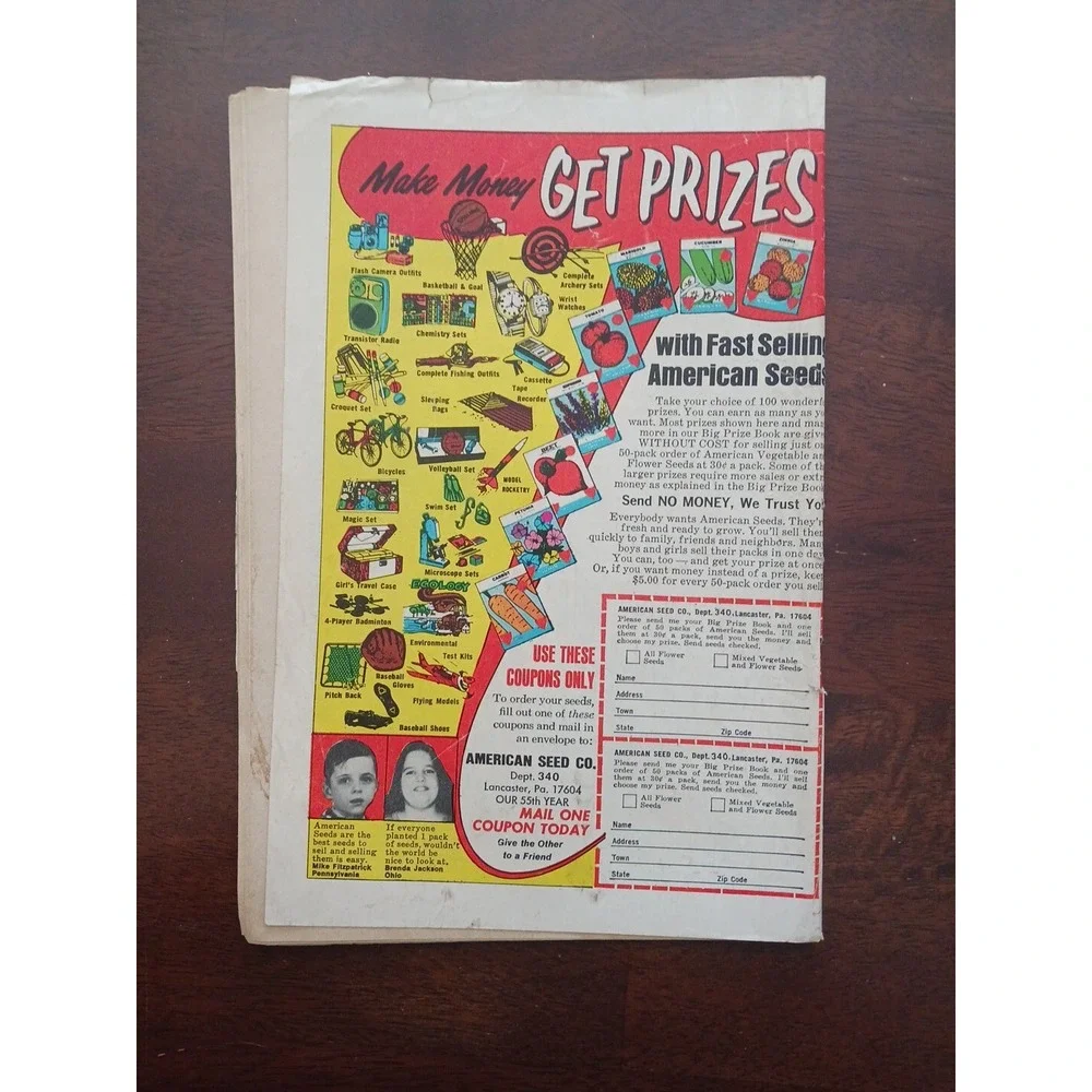 Lot of 8 Gold Key & Whitman Comic Books Hair Bears Bugs Tom & Jerry Brer Rabbit